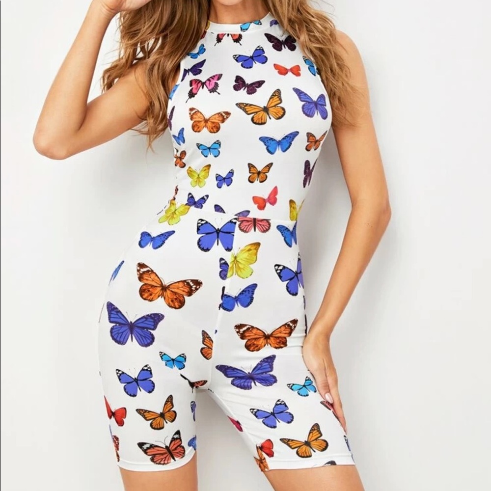 Butterfly romper